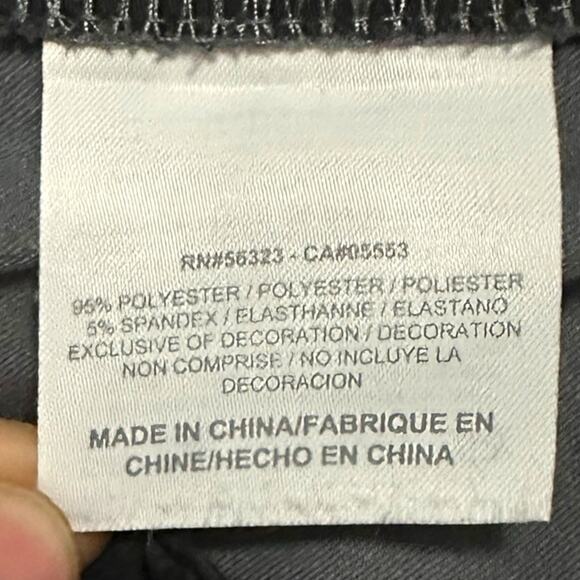 Nike Golf Pants Men 34x32 Dark Gray Tech DRI-FIT Stretch Straight Leg 319685 - Picture 5 of 10